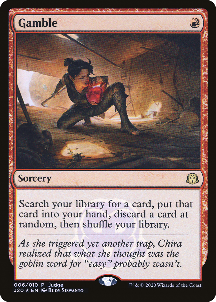 Gamble (006) (Judge) - Foil