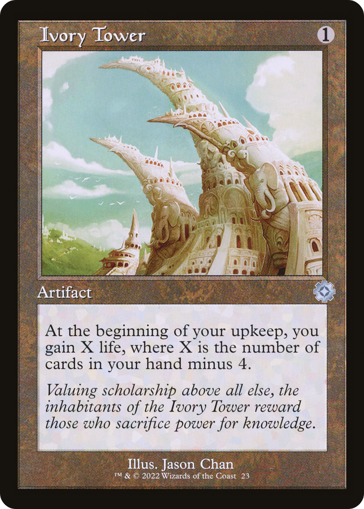 Ivory Tower (023) (Retro Frame)