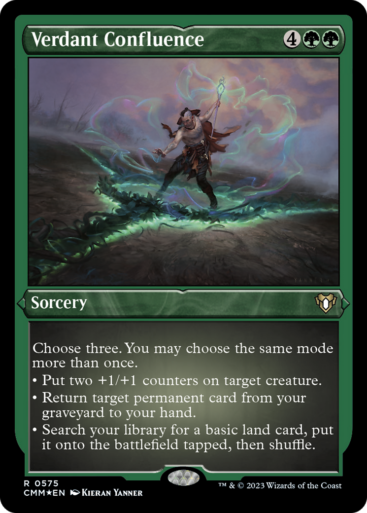 Verdant Confluence (0575) - Foil Etched