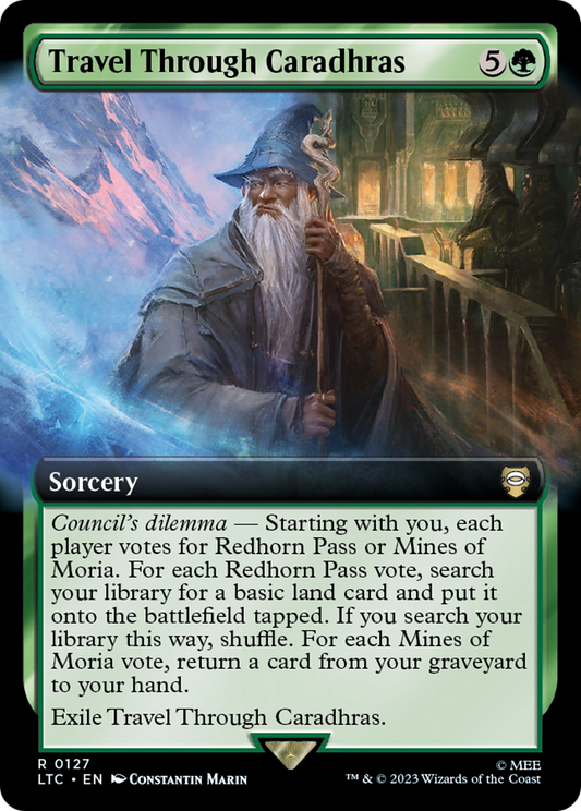 Travel Through Caradhras (0127) (Extended Art)