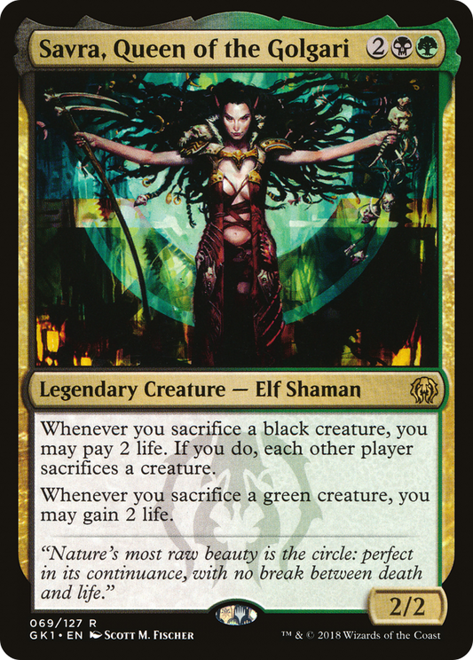 Savra, Queen of the Golgari (GK)