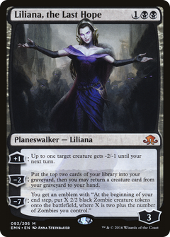 Liliana, the Last Hope - Foil