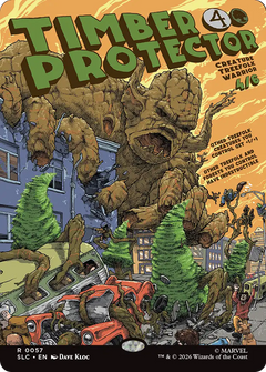 Timber Protector (0057) (Showcase) (SLC) - Foil