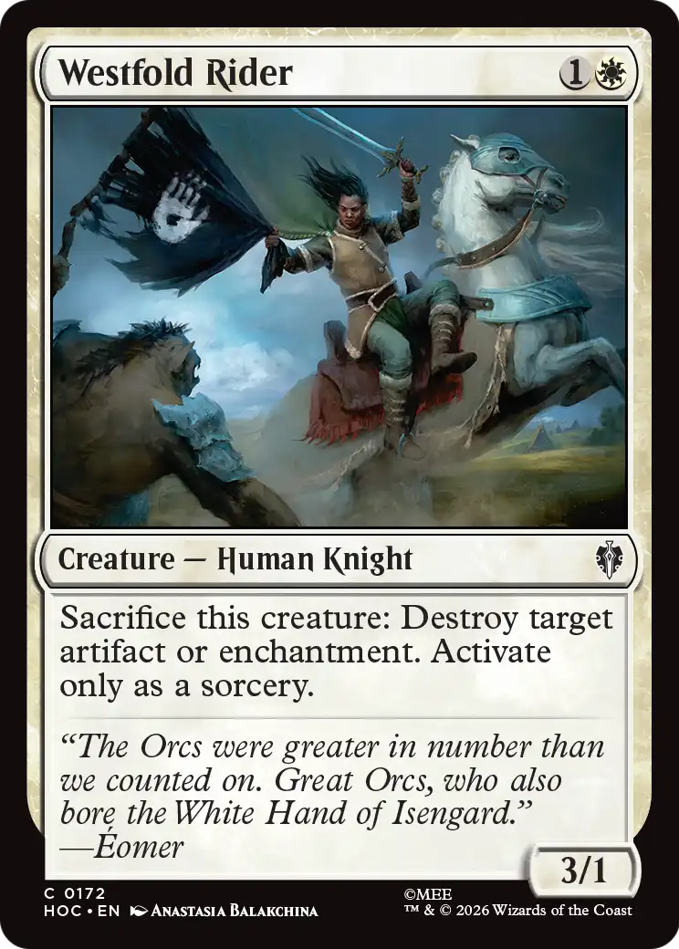 Westfold Rider (HOC)