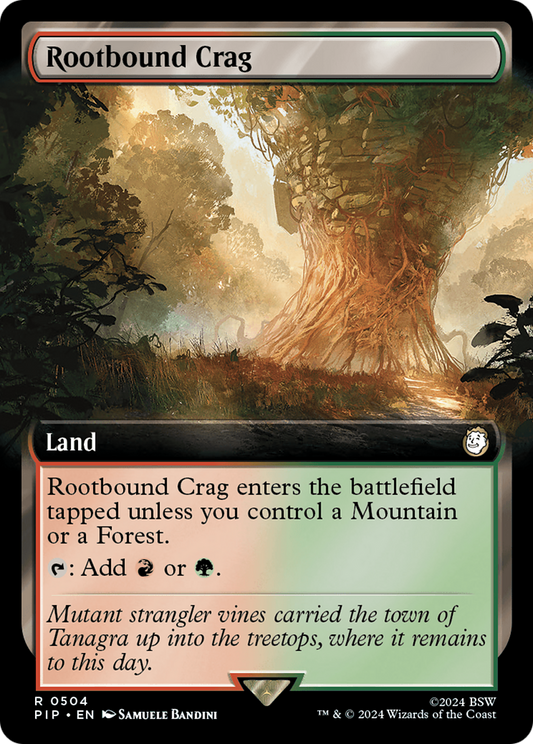Rootbound Crag (0504) (Extended Art)