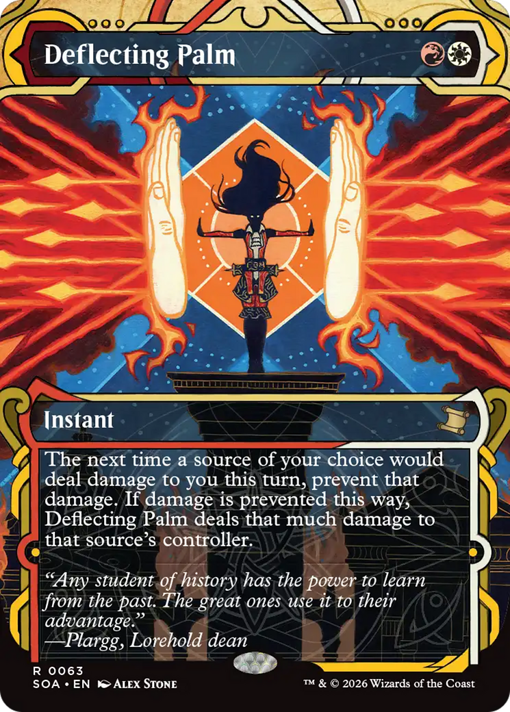 Deflecting Palm (0063) (Showcase) (SOA) - Foil