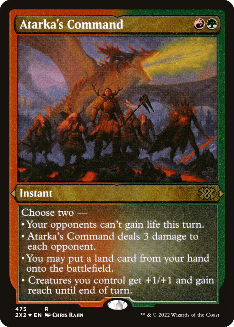 Atarka's Command - Foil Etched
