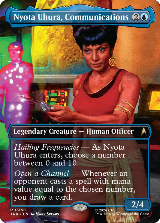 Nyota Uhura, Communications (0358) (Borderless) (TRK)