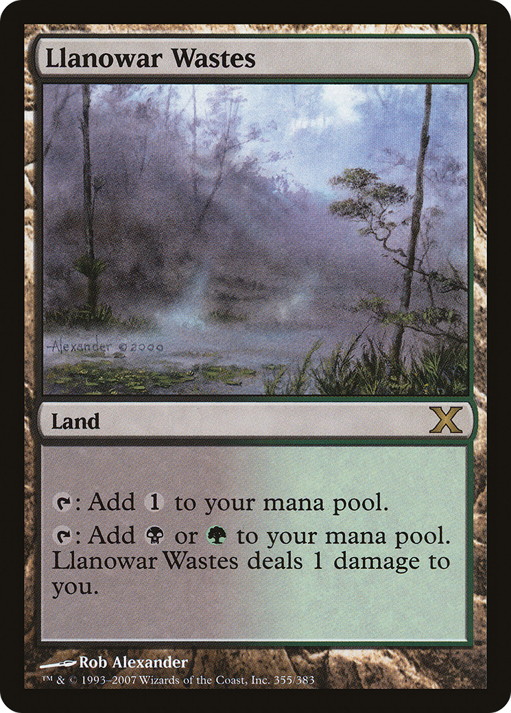 Llanowar Wastes - Foil
