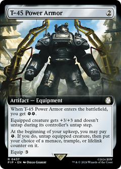 T-45 Power Armor (0437) (Extended Art)