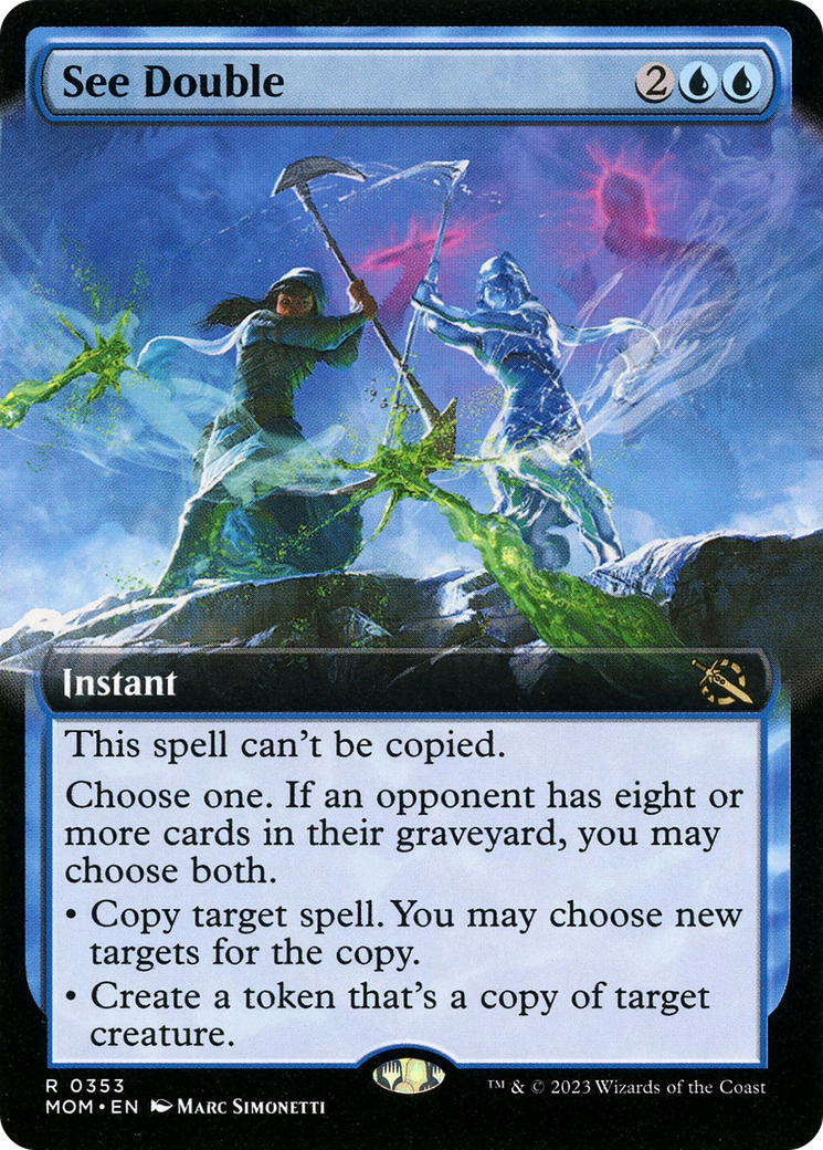 See Double (0353) (Extended Art) - Foil