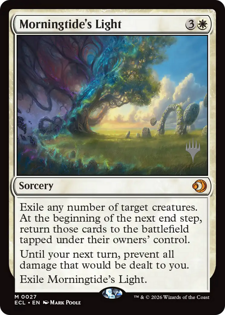 Morningtide's Light (0027) (Promo Pack) (PECL) - Foil