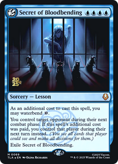 Secret of Bloodbending (0069) (Prerelease) (PTLA) - Foil