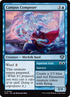 Campus Composer // Aqueous Aria (0040) (SOS) - Foil