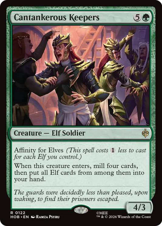Cantankerous Keepers (HOB)