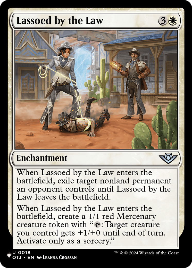 Lassoed by the Law (OTJ-18) (PLST)