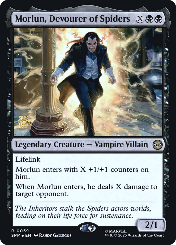 Morlun, Devourer of Spiders (0059) (Prerelease) - Foil pspm