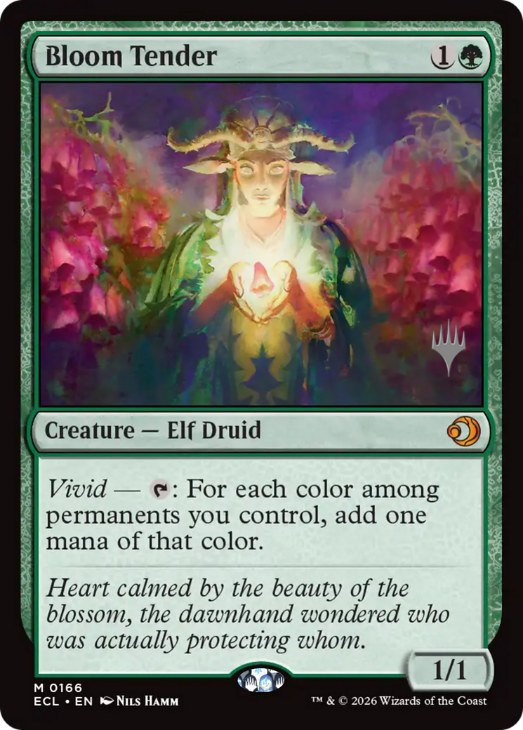 Bloom Tender (0166) (Promo Pack) (PECL) - Foil
