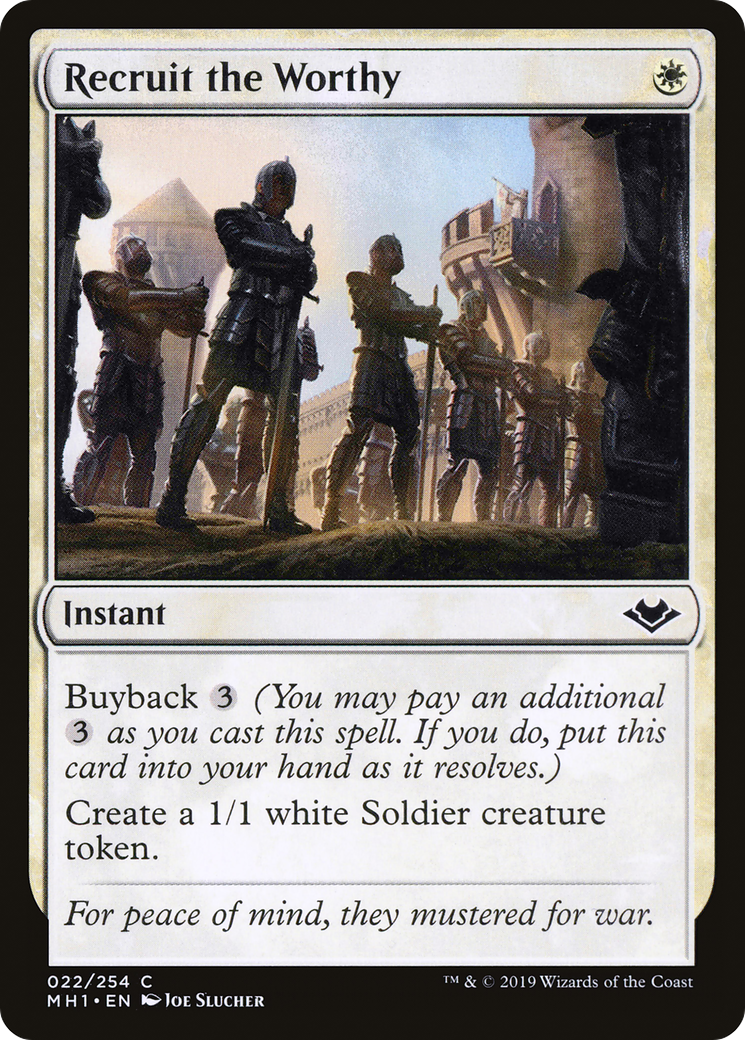 Recruit the Worthy - Foil