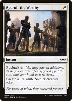 Recruit the Worthy - Foil