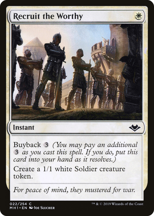 Recruit the Worthy - Foil