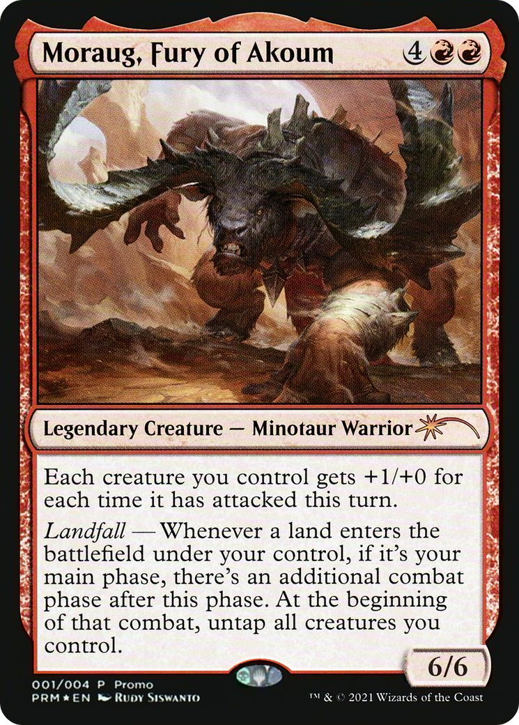Moraug, Fury of Akoum (001) - Foil