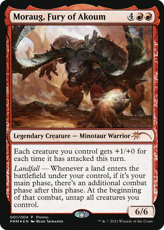 Moraug, Fury of Akoum (001) - Foil