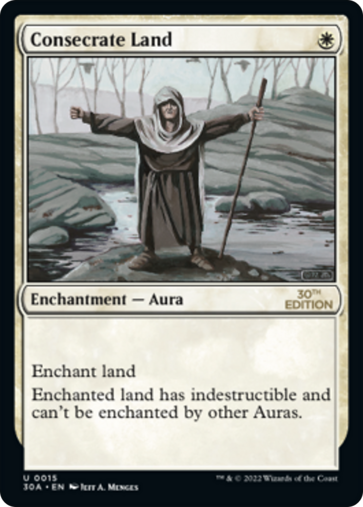 Consecrate Land (Modern Frame)