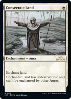 Consecrate Land (Modern Frame)