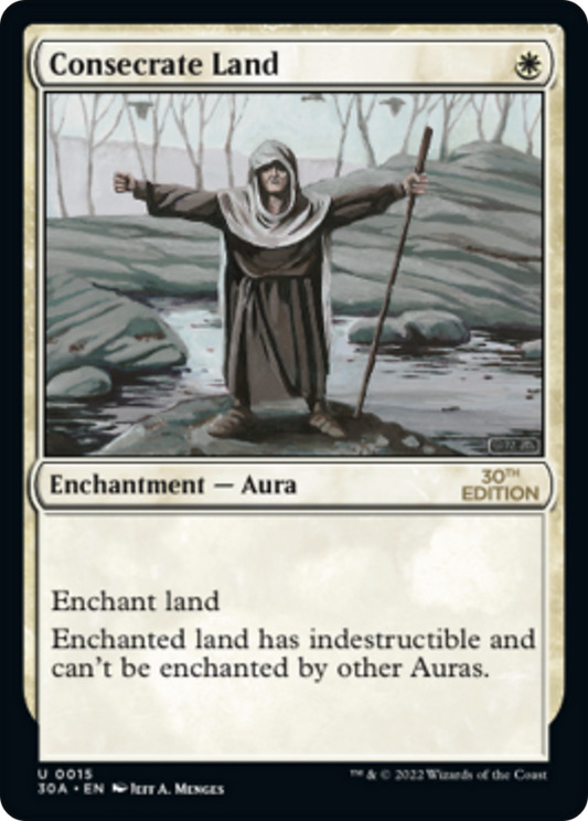 Consecrate Land (Modern Frame)