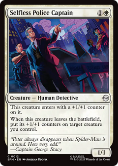 Selfless Police Captain - Foil