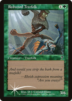 Redwood Treefolk - Foil