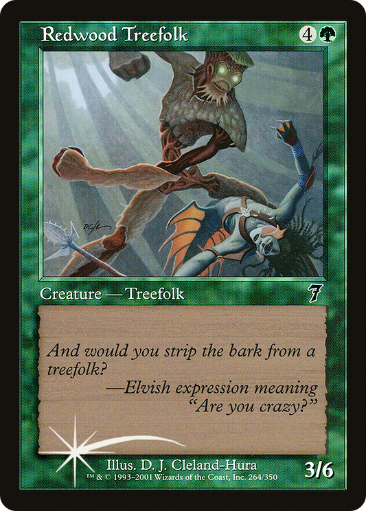 Redwood Treefolk - Foil