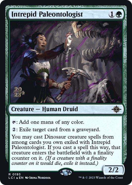 Intrepid Paleontologist (0193) (Prerelease) - Foil