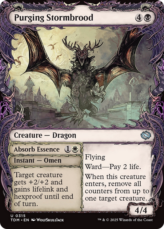 Purging Stormbrood // Absorb Essence (0315) (Showcase) - Foil