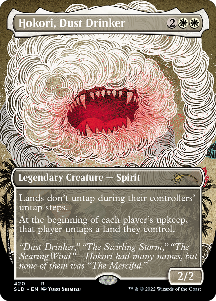 Hokori, Dust Drinker (420) (Borderless) - Foil