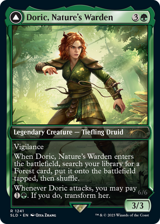Doric, Nature's Warden // Doric, Owlbear Avenger (1241) (SLD)