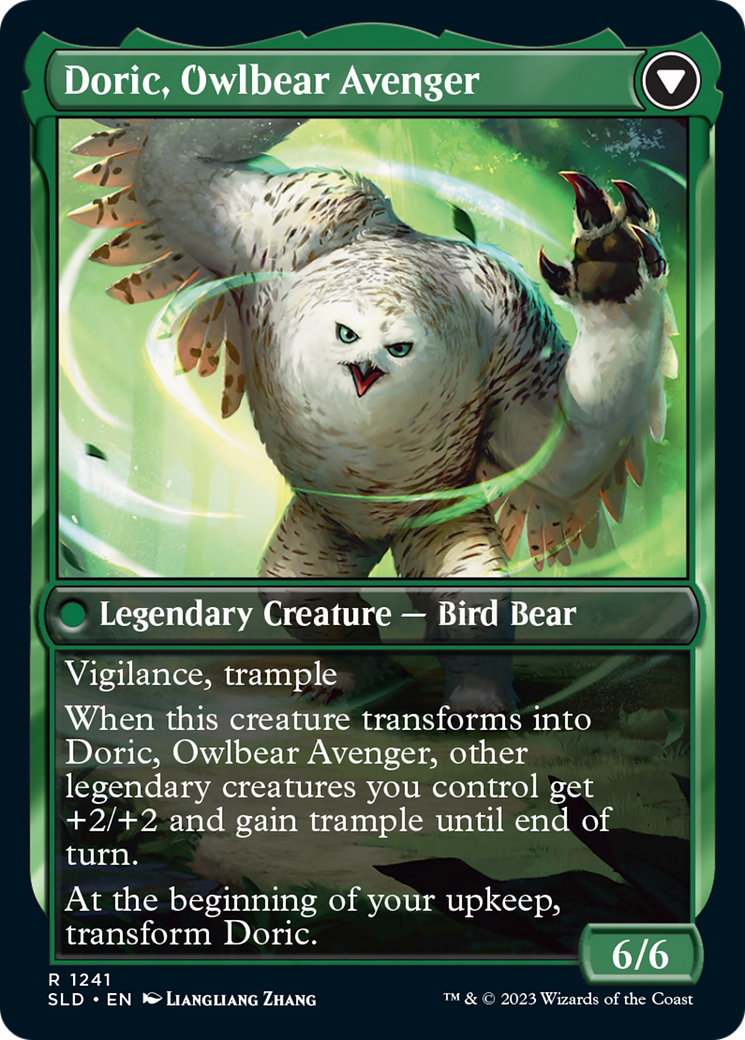 Doric, Nature's Warden // Doric, Owlbear Avenger (1241) (SLD)