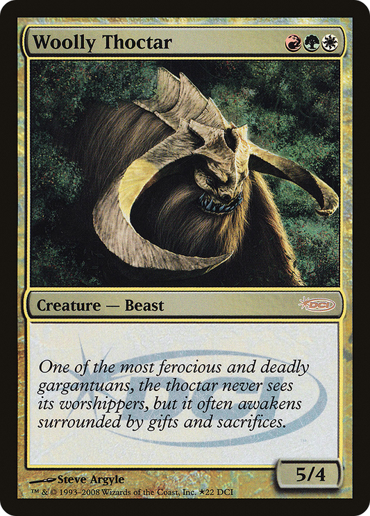 Woolly Thoctar - WPN Foil