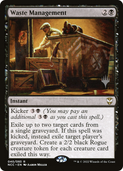 Waste Management (040) (Promo Pack) - Foil
