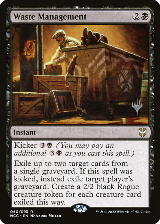 Waste Management (040) (Promo Pack) - Foil
