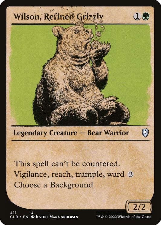 Wilson, Refined Grizzly (411) (Showcase) - Foil