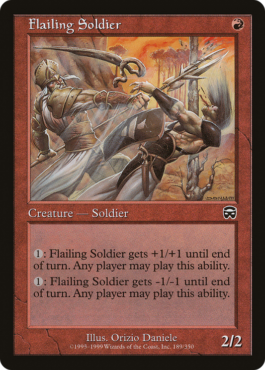 Flailing Soldier - Foil
