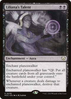 Liliana's Talent - Foil