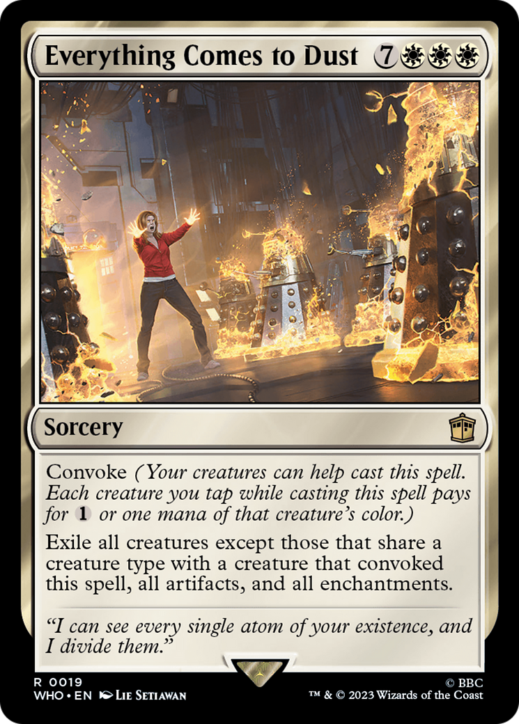 Everything Comes to Dust - Foil