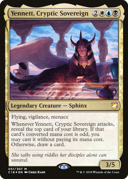 Yennett, Cryptic Sovereign - Foil