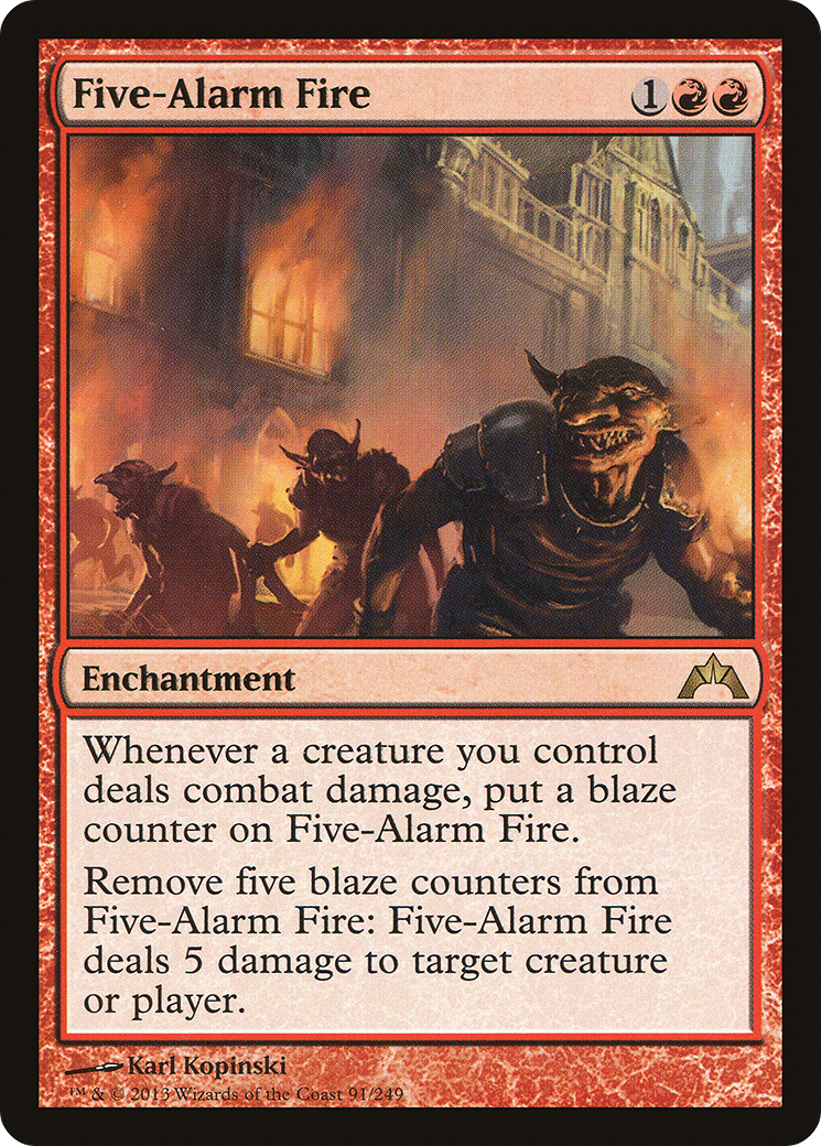 Five-Alarm Fire - Foil