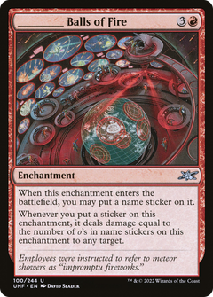 _____ Balls of Fire - Foil