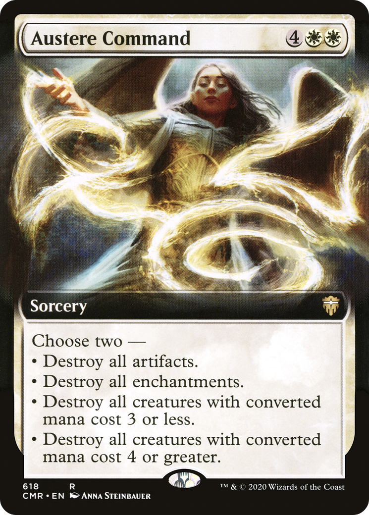 Austere Command (618) (Extended Art)