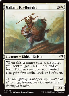 Gallant Fowlknight (0017) (ECL) - Foil